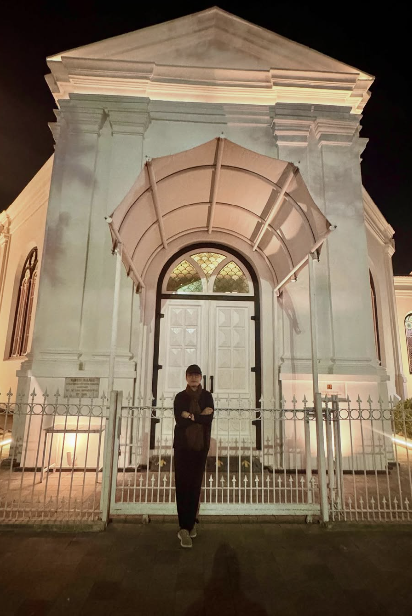 Sri Mulyani di Kota Lama Semarang